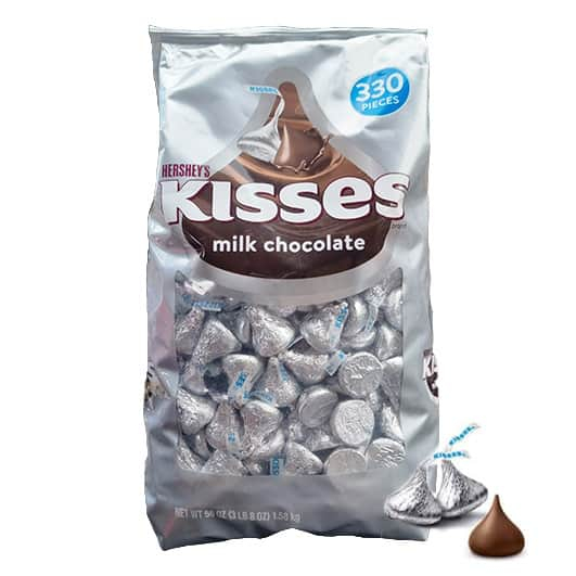 Sô cô la Hershey Kisses sữa 1,58kg