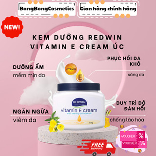 Kem dưỡng redwin vitamin e cream 300g, dưỡng ẩm cho da giúp da mềm mịn da của úc