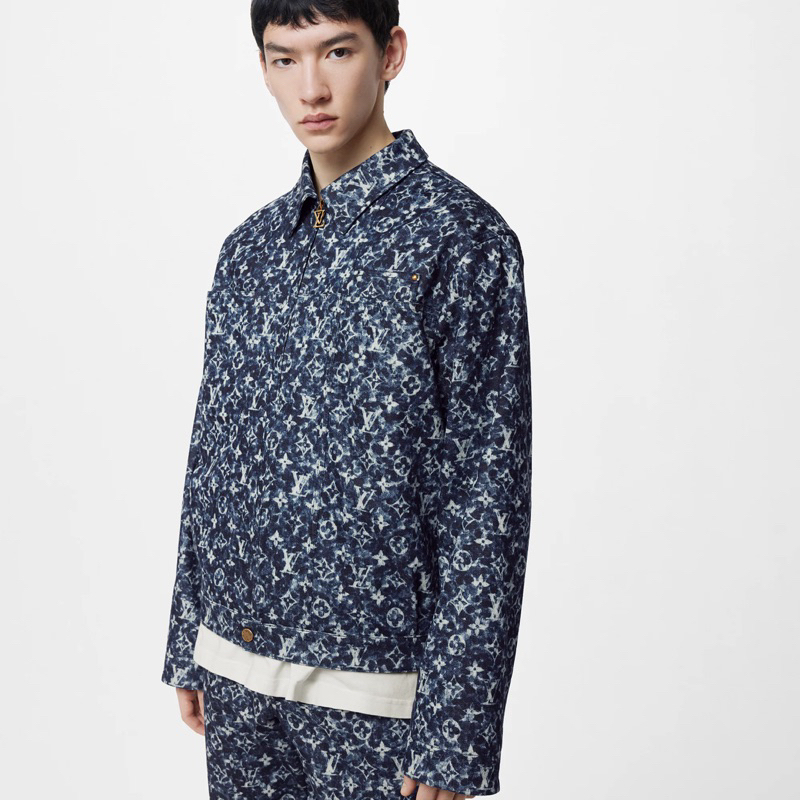 Áo Khoác Denim Louis Vuiton Cho Nam