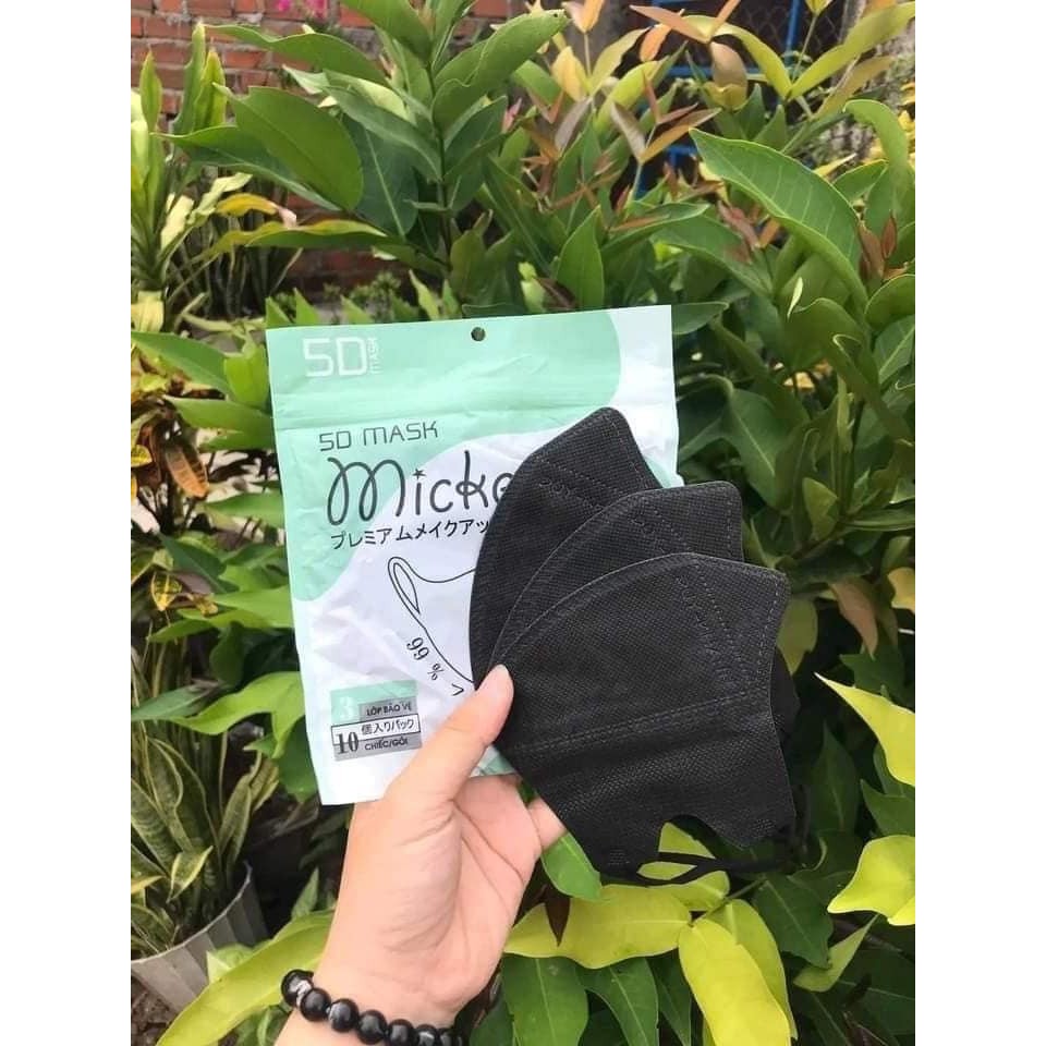 THÙNG 100 CÁI KHẨU TRANG 5D DUY KHÁNH ĐỦ MÀU