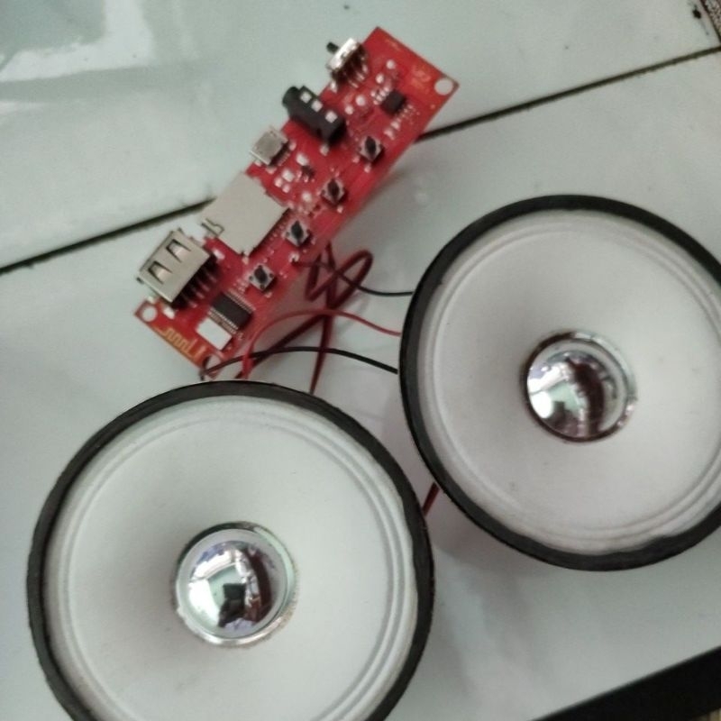 Mạch loa tháo máy Bluetooth kèm 2 loa