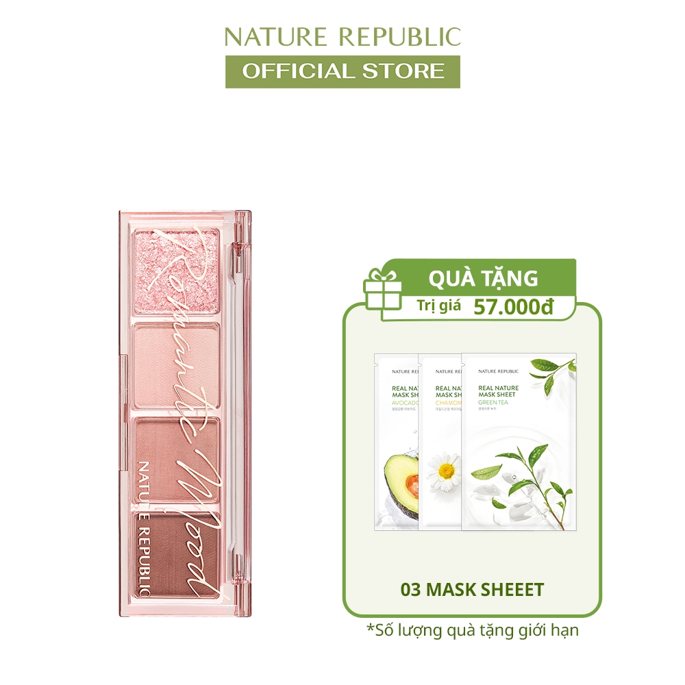 Nature Republic Bảng phấn mắt Daily Basic Palette 2.6g