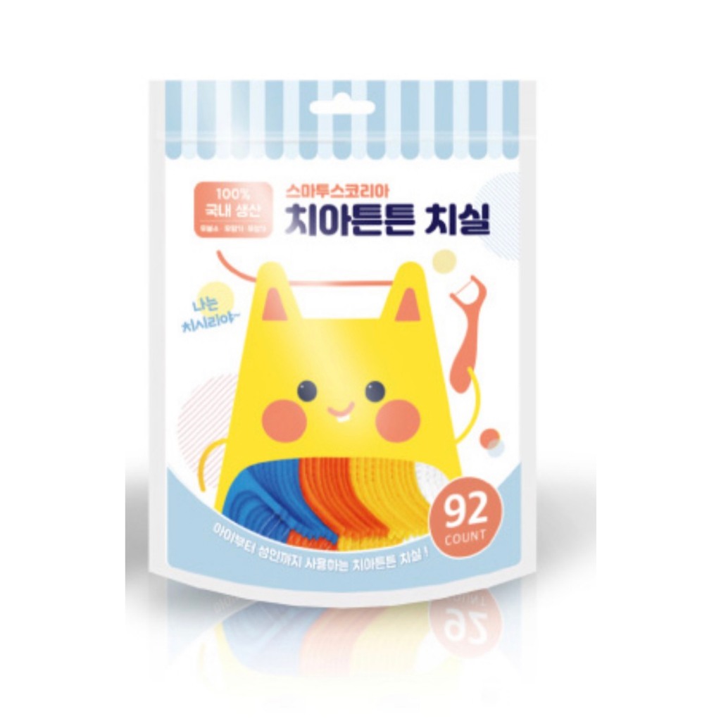 Chỉ nha khoa trẻ em giúp vệ sinh răng miệng gói 92 chiếc Hàn Quốc