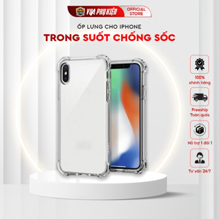 Ốp lưng chống sốc cho iPhone, trong suốt,KTMStore ip 6 7 8Plus Xsmax 11 12 13 14 promax 15 16 17Air 17 Pro max