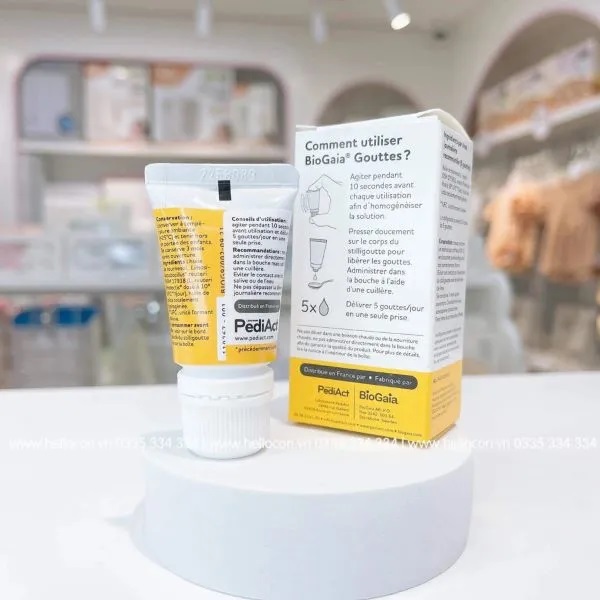 Men vi sinh BIOGAIA dạng tuýp 5ml chuẩn Pháp