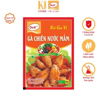 Xốt gia vị gà chiên nước mắm 80g , xốt gia vị hoàn chỉnh delifoods