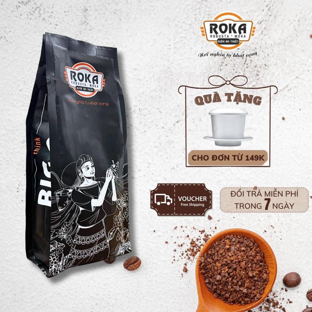 500 Gram Cà Phê Muối Rang Xay, Vị Đậm Thơm Béo Chuẩn Gu Cà Phê Muối - Roka Bigger (Mới)