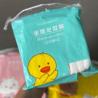 Bông tẩy trang Thỏ Gấu Vịt 200 miếng
