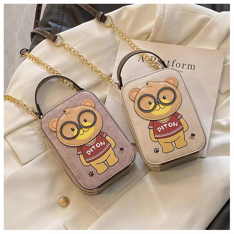 Túi Xách Nữ Đeo Chéo Chính Hãng Piton Bear Beibaobao S8106