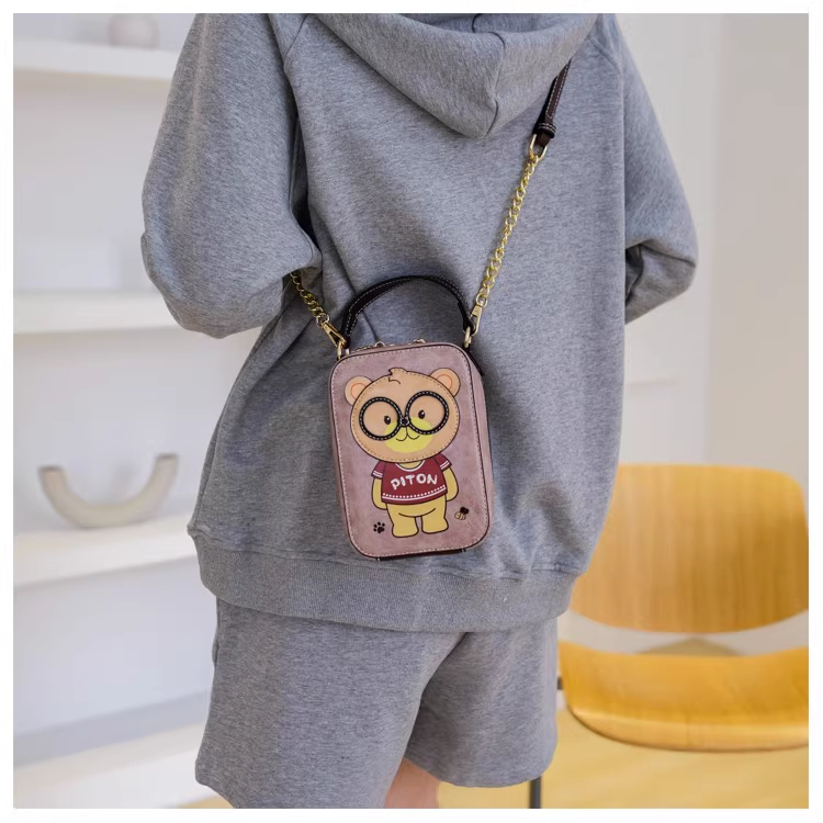 Túi Xách Nữ Đeo Chéo Chính Hãng Piton Bear Beibaobao S8106