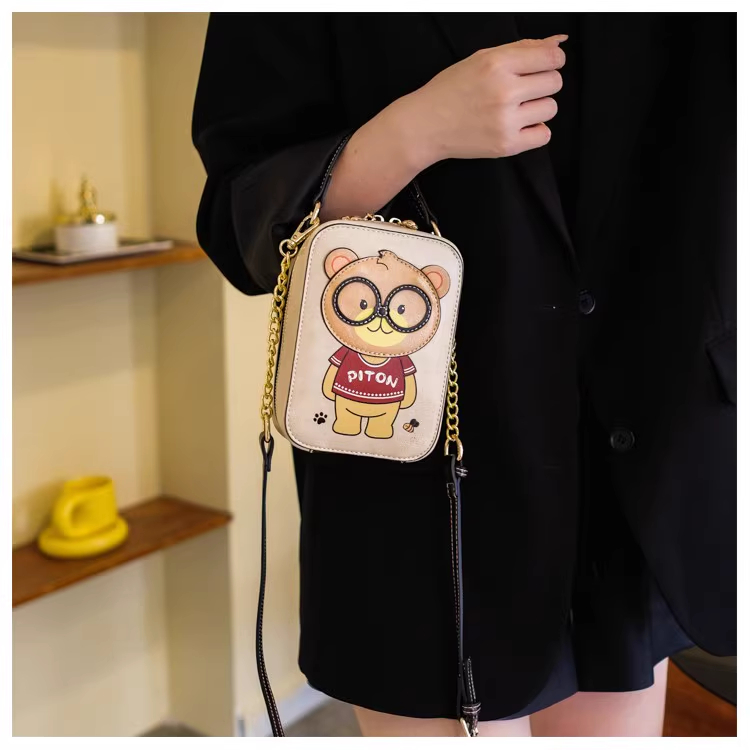 Túi Xách Nữ Đeo Chéo Chính Hãng Piton Bear Beibaobao S8106