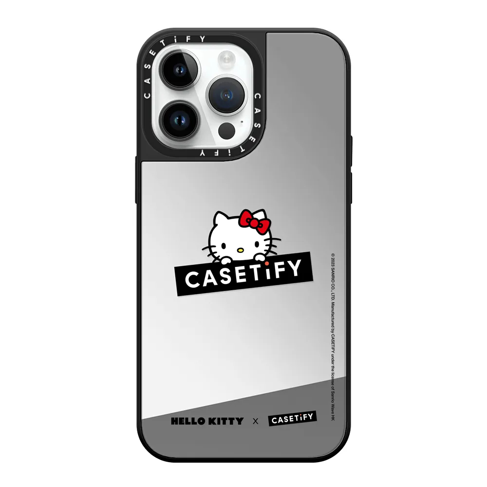 Ốp Lưng CASETiFY | Hello Kitty Box Logo Case | Mirror