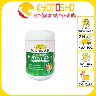 Vitamin Tổng Hợp Tảo Biển Nature’s Way Complete Daily Multivitamin 200 Viên