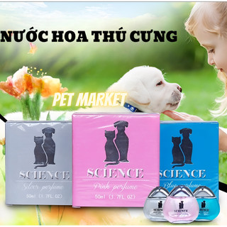 PETMK NƯỚC HOA CHO CHÓ MÈO 50ML HƯƠNG THƠM SANG TRỌNG, NƯỚC HOA THÚ CƯNG, PHỤ KIỆN THÚ CƯNG