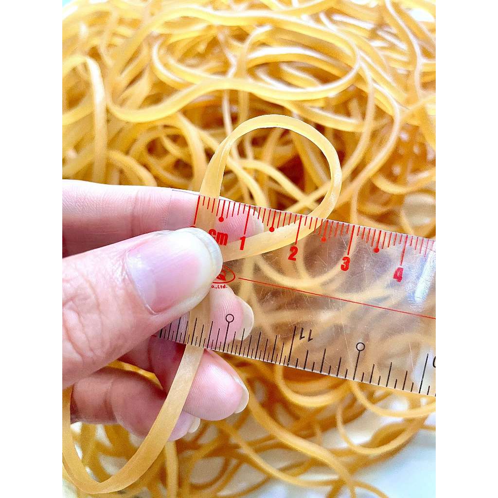 Dây Thun bản lớn, Dây Thun bản to chất liệu cao su kích cỡ 70x3mm gói 500g