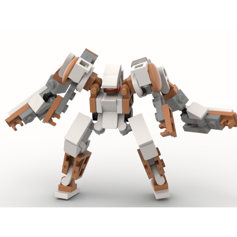 Đồ Chơi Lắp Ráp Robot Mech Tiger