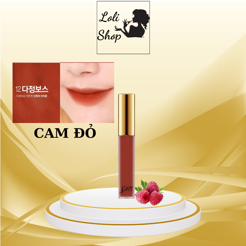 Son Kem b.bia Last Velvet Lip Tint Ver 3 màu 12,14,15