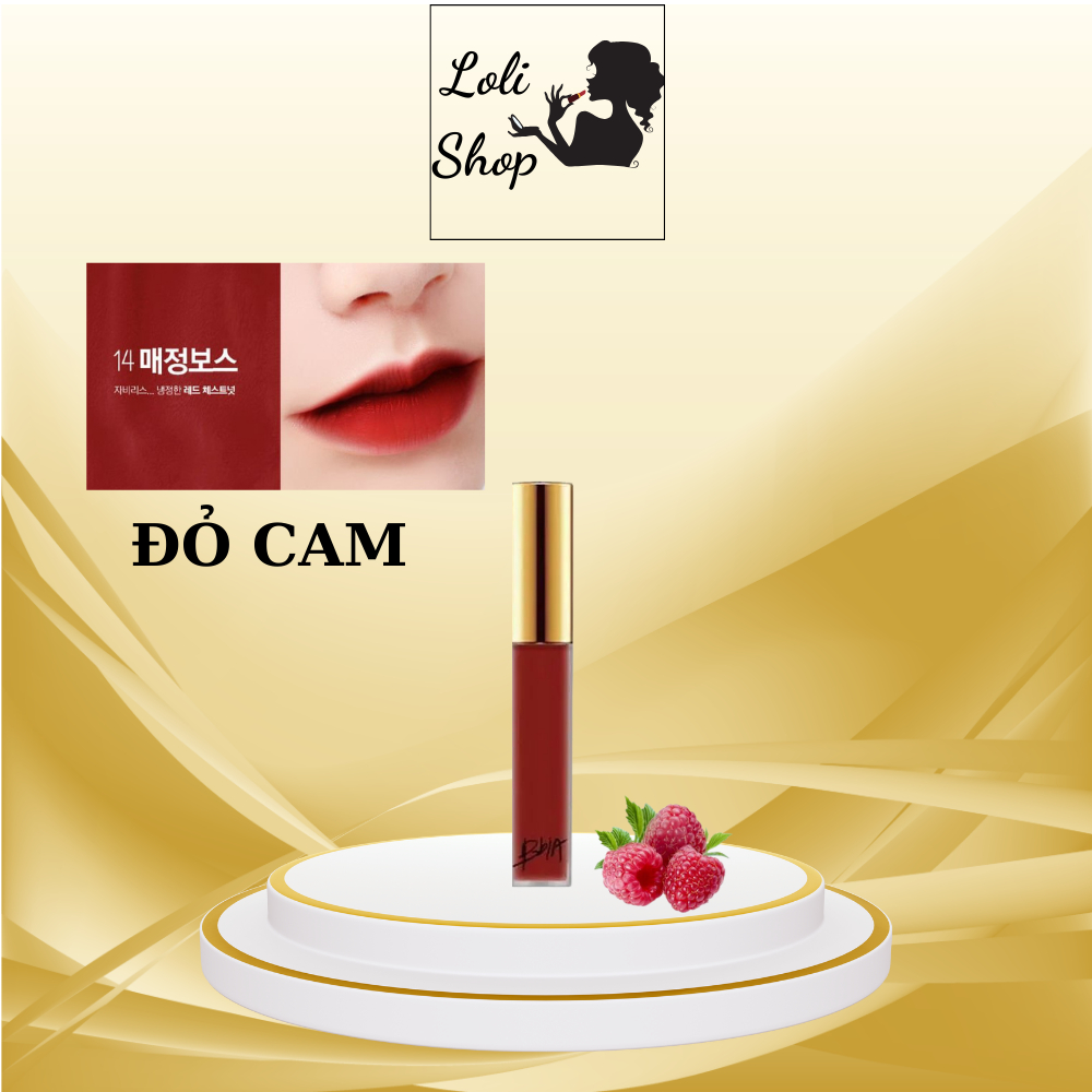 Son Kem b.bia Last Velvet Lip Tint Ver 3 màu 12,14,15