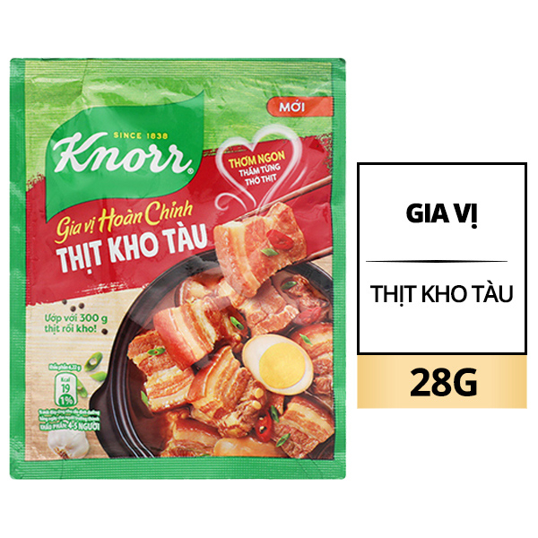 Gia Vị Cá Kho Riềng Knorr 28g