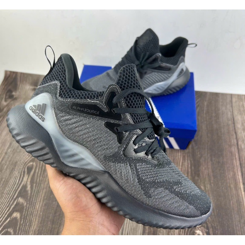 Giày thể thao Sneaker AlphaBounce Đen xám