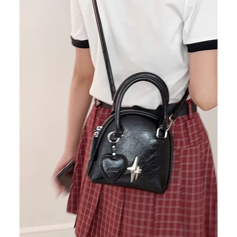 Túi xách nữ cầm tay Tuinhacam túi đeo chéo mini đựng vừa điện thoại kiểu dáng vỏ sò thời trang nữ - TNC033