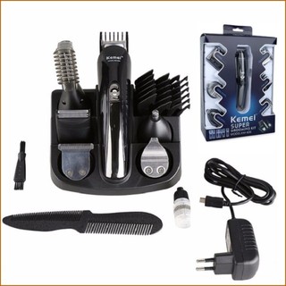 Tông Đơ Cắt Tóc Đa Năng Kemei KM 600 TẶNG lấy dáy tai có đèn