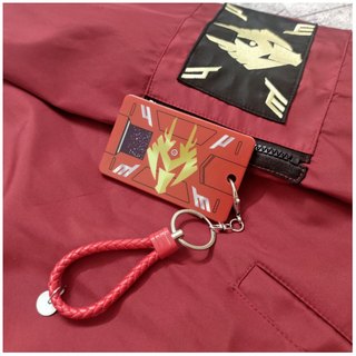Áo Khoác Dù Đỏ Bạc Thêu Ryuki Nam Nữ Unisex Form Rộng Oversized