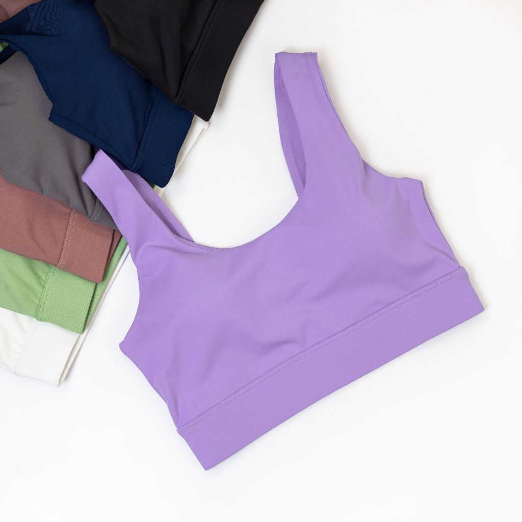 Áo Bra Thể Thao Nữ Có Mút Ngực Reeta Basic Tập Gym,Yoga Nhiều Màu Chất Vải Co Dãn,Thoáng Khí - A2212