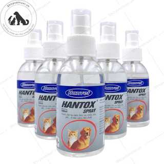 Xịt Diệt Bọ Chét Bét Ve Rận Ghẻ Hantox Spray HanVet 100ml Cho Vật Nuôi