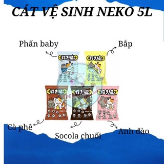 Cát Vệ Sinh Mèo Nekko- Cát mèo Thần Tài siêu thấm hút