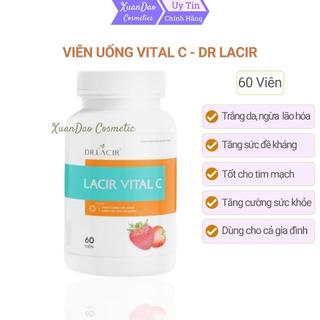 Viên uống vitamin C Dr Lacir, tăng cường sức khỏe, làm đẹp da, tăng sức đề kháng, hộp 60 viên