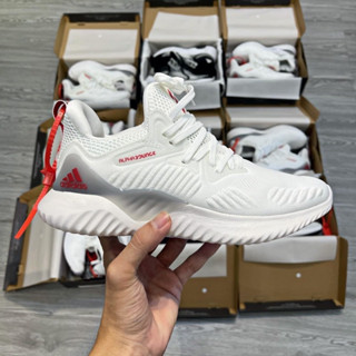(MUA HỘP BV) Giày Thể Thao Alphabounce Trắng Đỏ