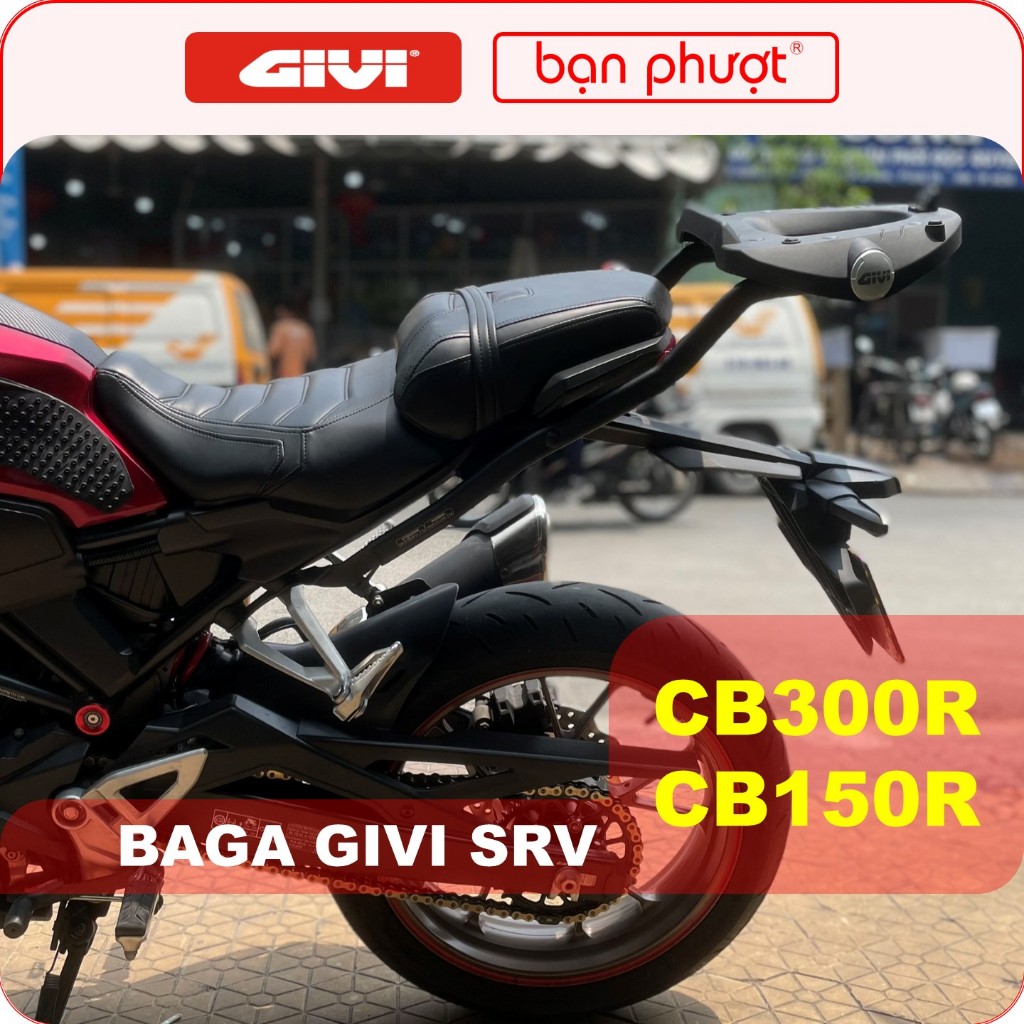 Baga Givi Sau Xe CB150R Exmotion/Streetster, CB300R, CB250R  - Cảng Givi CB150 R, CB300 R, CB250R