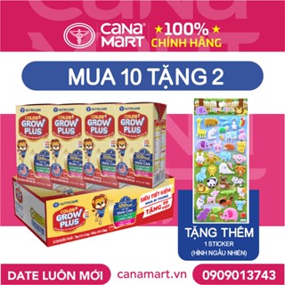 Mua 10 lốc tặng 2 Sữa nước pha sẵn Nutricare Colos 24h Grow Plus phát