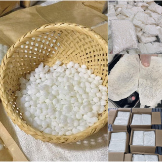   GÓI TO 1KG  Sáp Wax Lông Nóng Hạt Đậu Dòng Premier Hương Dừa Siêu Bám Lông Tặng Que Gỗ 