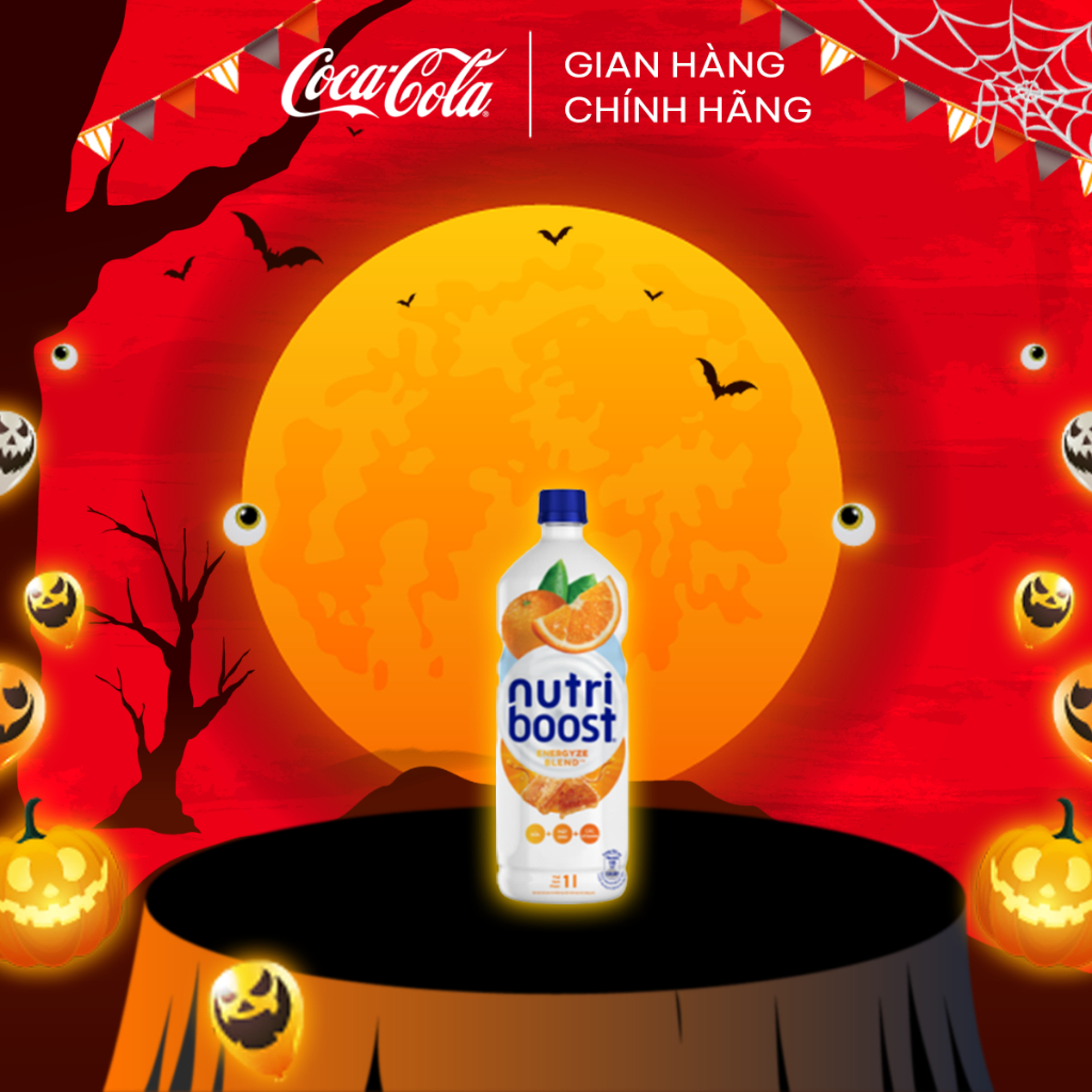 Nước Uống Sữa Trái Cây Nutri Boost Hương Cam Chai 1L