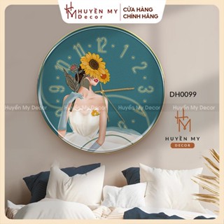 ( 18 mẫu) Tranh đồng hồ tráng gương Decor cao cấp, Trang Trí Phòng Ngủ, Phòng Khách, Spa, Shop Thời Trang