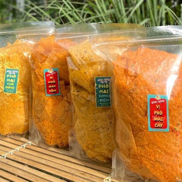 Combo bánh tráng 4 vị phô mai nhà My