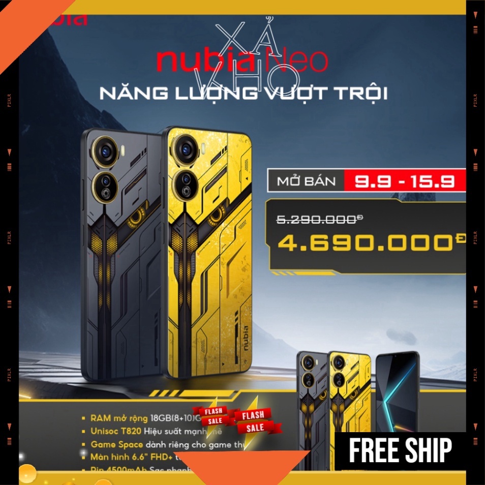 Điện thoại Nubia Neo 5G (Gaming Phone giá rẻ)