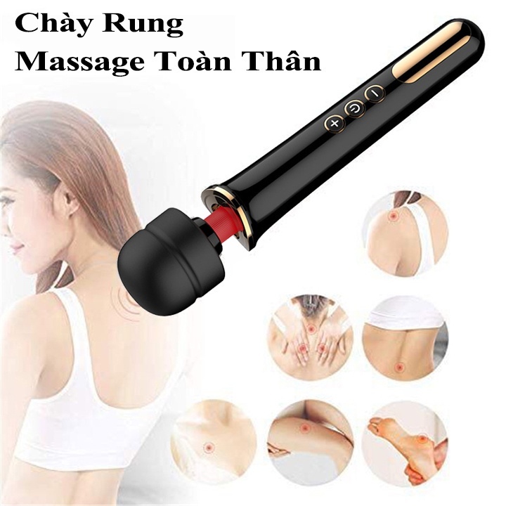 Dụng cụ massage vai gáy xoa bóp 20 chế độ 8 tần số rung, máy massage body đa chức năng -20CD