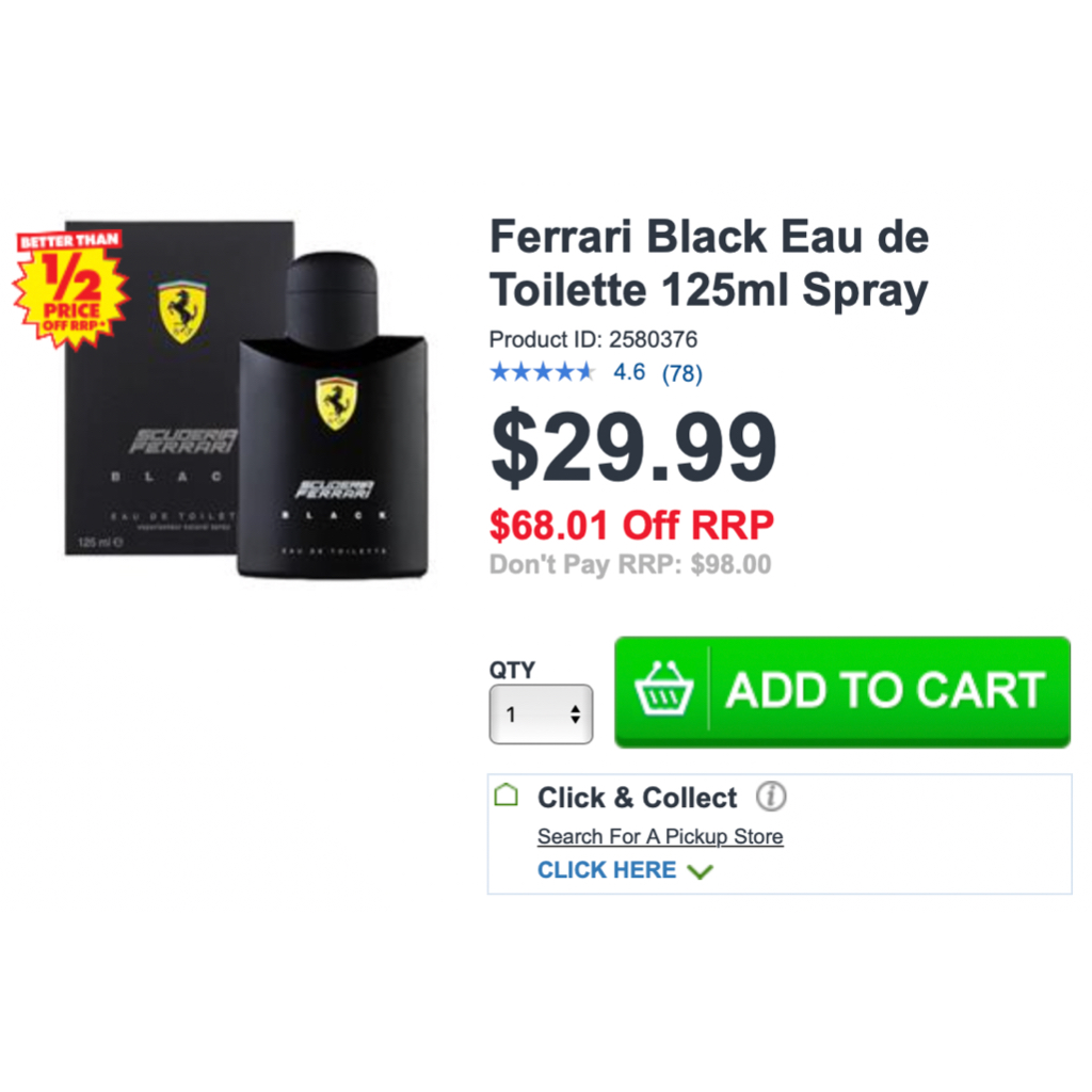 NƯỚC HOA #Ferrari #Scuderia #Black