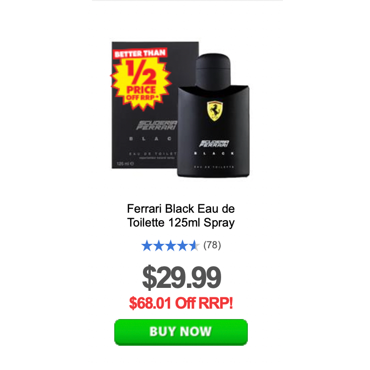 NƯỚC HOA #Ferrari #Scuderia #Black