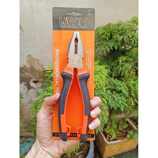 combo bộ 3 kìm cắt, điện , nhọn liwin