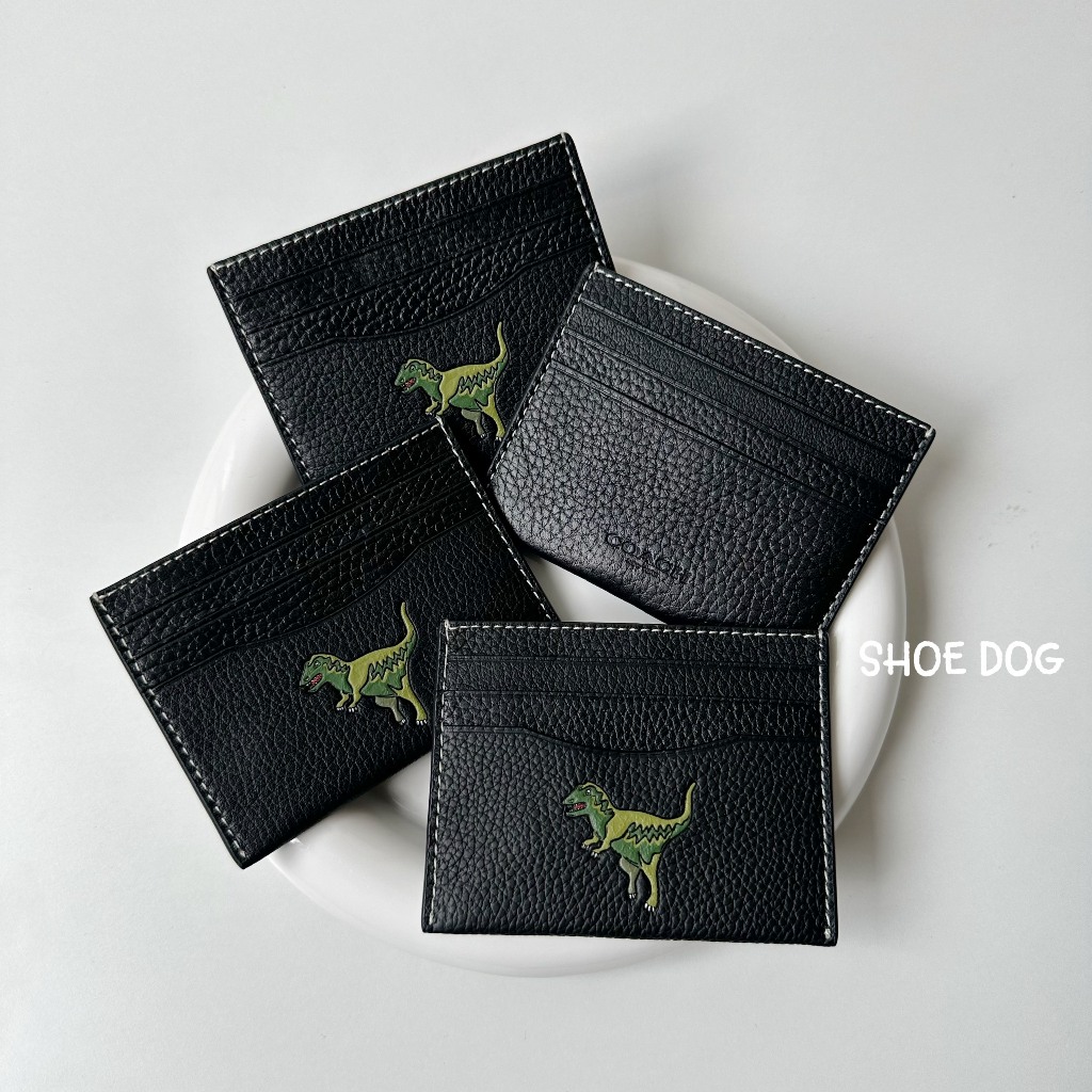 Card holder Coach hình khủng long