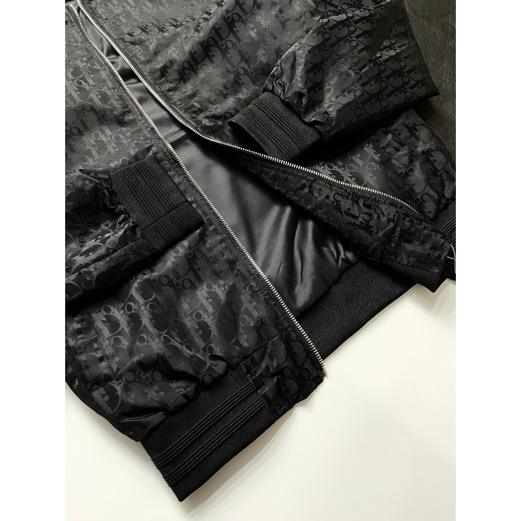 Áo Khoác Bomber Dior Vân New - Áo khoác vân dệt kèm video