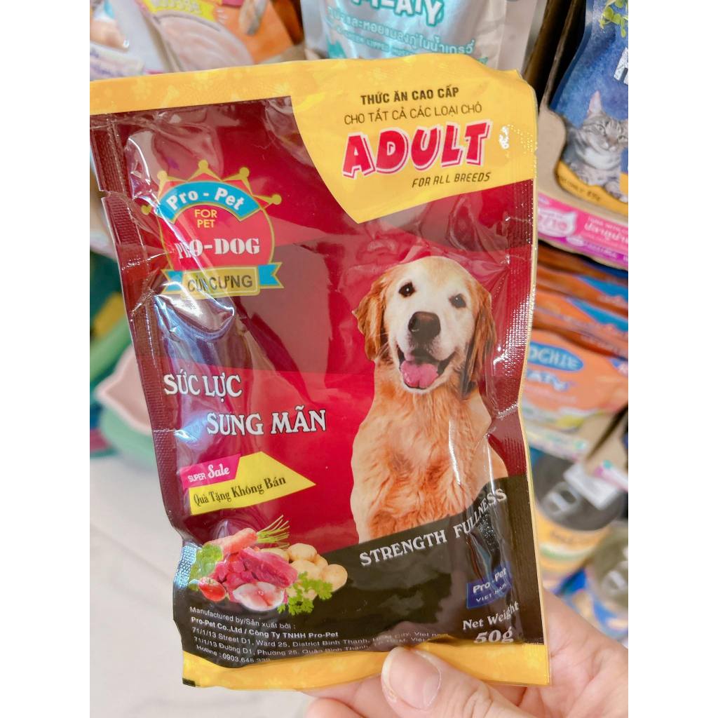 Thức ăn hạt dùng thử  dành cho chó mèo