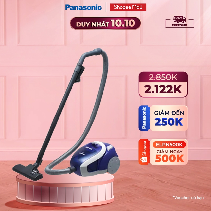 [Mã ELPN400K Giảm 400K Đơn 0Đ] Máy Hút Bụi Panasonic MC-CL431AN46 - Hàng Chính Hãng