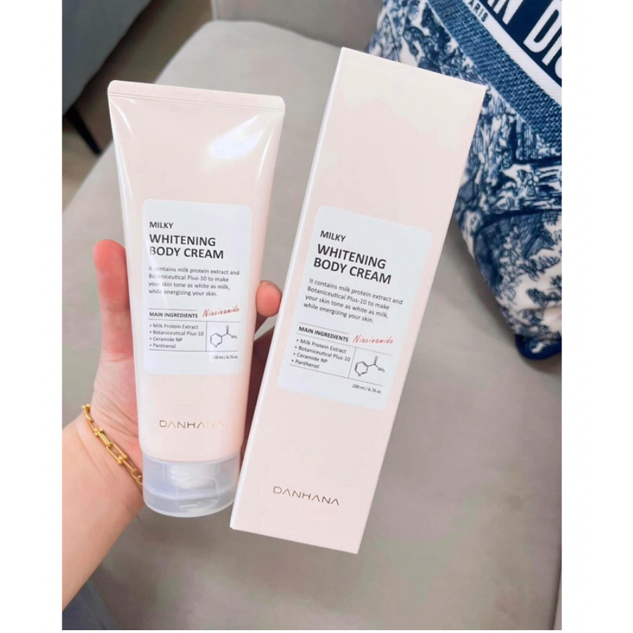 Kem Dưỡng Trắng Body, Nâng Tone Body Danhana 200ml