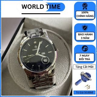 Đồng Hồ Nam Sunrise DM784SWA  Chính Hãng - Full Box  Mặt Kính Sapphire Chống Xước - Chống Nước 3ATM - Bảo Hành 3 Năm