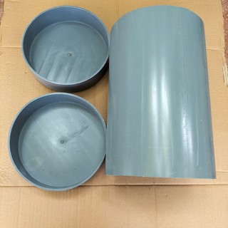 Compo 2 bịt phi 200 và 40 cm ống nhựa phi 200